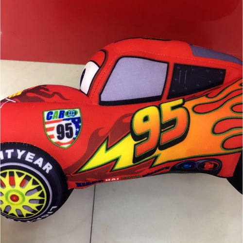 Imagen 2 de 10 de Juguetes De Peluche Racing Story Rayo Mcqueen Nº 95 Coche 17