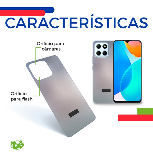 Tapa Trasera Compatible Con Honor X6 Vne-lx1 Vne-lx2 Vne-lx3