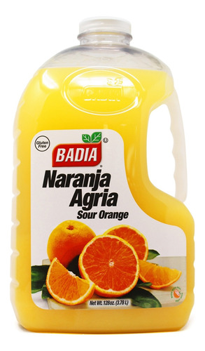 Galón Naranja Agria Badia 3.78l