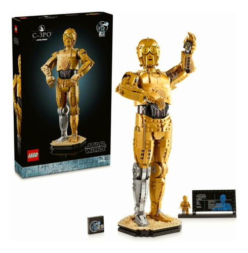 Lego® Star Wars C-3po Figura De Droide Construible,