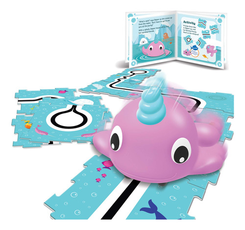 Juguete Coding Critters Go Pets Dipper The Narwhal, 14 Pieza