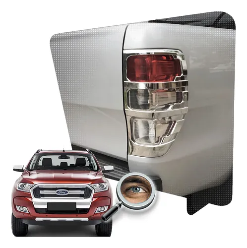 Ranger 2012 2022 Aros Cromados Luces Traseras Tuning Chrome