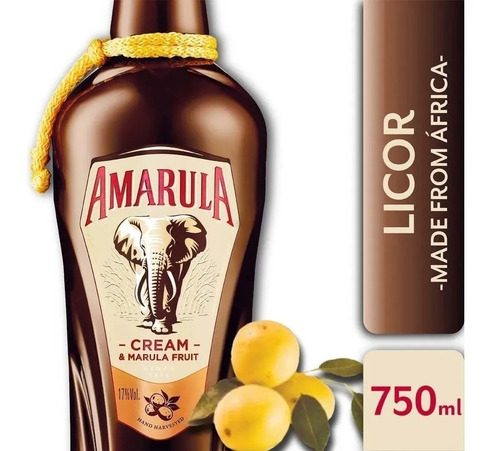 Amarula 750 Ml + 375 Ml Licor Frut Sudafrica