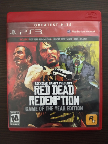 Red Dead Redemption Ps3 Completo Perfecto Estado