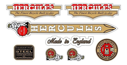 Adesivo Para Antiga Bicicleta Hercules- Frete Grátis