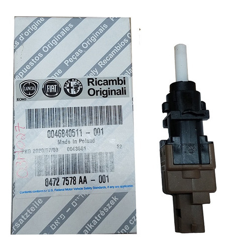 Interruptor Pedal Embreagem Punto 2011 2012 2013