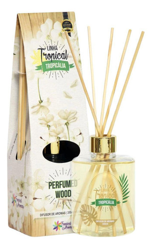Difusor De Vareta Luxo Presente 350ml Perfumed Wood Tropical