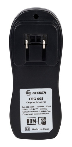 Mini Cargador De Pilas Aa Y Aaa, Incluye 2 Pilas Aa| Crg-005