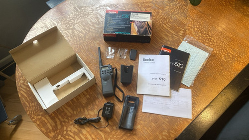 Radio Vhf Marítimo Apelco Vhf510 Único Dono Ótimo Estado (Usado)