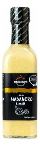 Salsa Habanero Limón Grileros 260g- Pack 3 Botellas