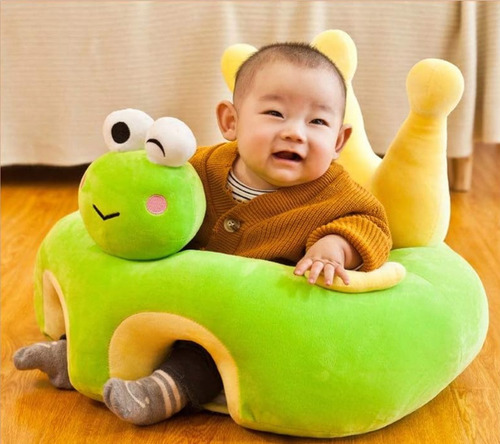 Bebé Sillón Soporte Sentar Dinosaurio Perrito Cerdito Conejo Verde