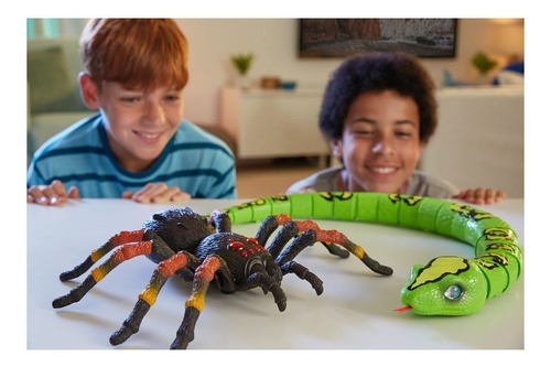Zuru Robo Alive Giant Tarantula Figura Robótica Gigante Jugu Tarántula Gigante Negro