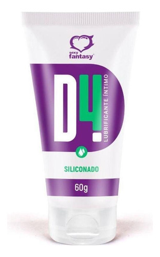 D4 Lubrificante Siliconado 60g Sexy Fantasy - Unica U