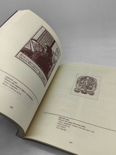 Catálogo De La Colección De Exlibris De Guillermo Tovar