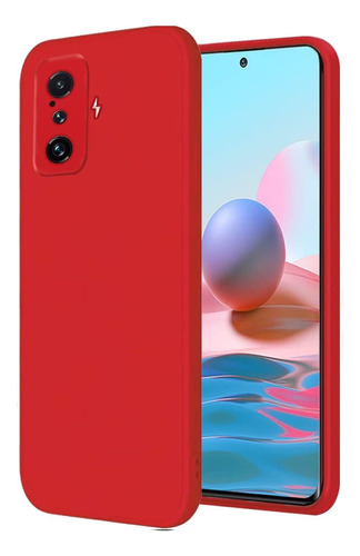 Funda Para Xiaomi Poco F4 Gt 5g Soft Feeling Antishock Rojo