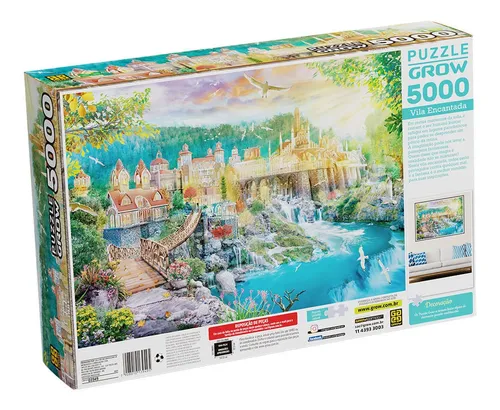 Puzzle 5000 Peças Vila Encantada
