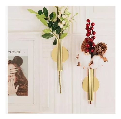 4x Planta Colgante De Pared Jarrón De Flores Soporte Para