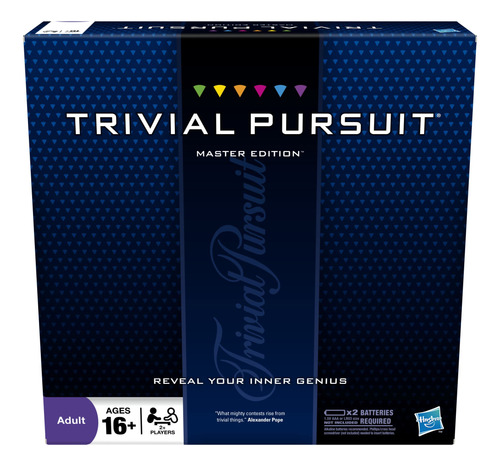Juego De Preguntas Hasbro Gaming Trivial Pursuit Master Edit