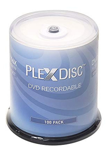 Cds Grabables Plexdisc 632-215-bx Dvd-r 4.7gb 16x White Inkj