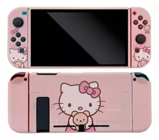 Carcasa Funda Case Protector Nintendo Switch Hello Kitty