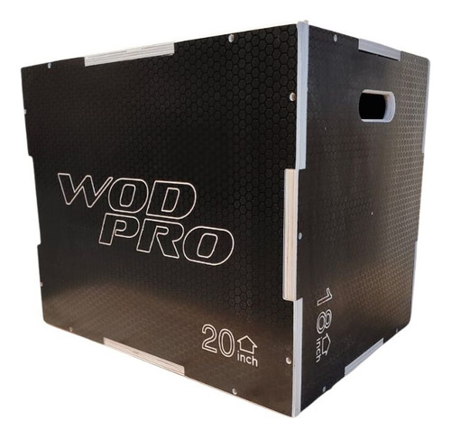 Wod Pro Plyobox 45x50x60 cm antislip cajon de salto pliométrico 45x50x60 