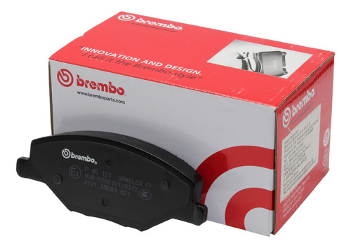 Balatas Del Brembo Volkswagen Vento 2014-2018, Polo 17-20