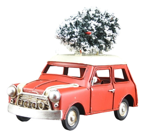 Adorno De Camión Retro Navideño, Camioneta Pequeño