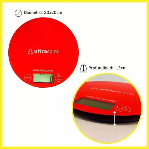 Balanza De Cocina Digital Slim BL-6001 - Ultracomb