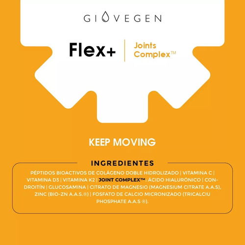 Imagen 8 de 9 de Giovegen Skin + Flex - Colágeno Hidrolizado Bebible