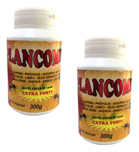 Placomel Natural Antigripal Gripe Resfriado 300g Kit Com 2