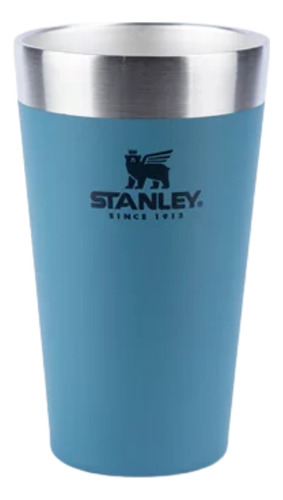 Vaso térmico Stanley Adventure Smooth Blue, 473 ml