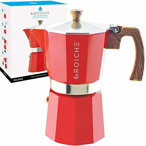 Prensa Francesa Grosche Milano - Cafetera Para Espresso Con 