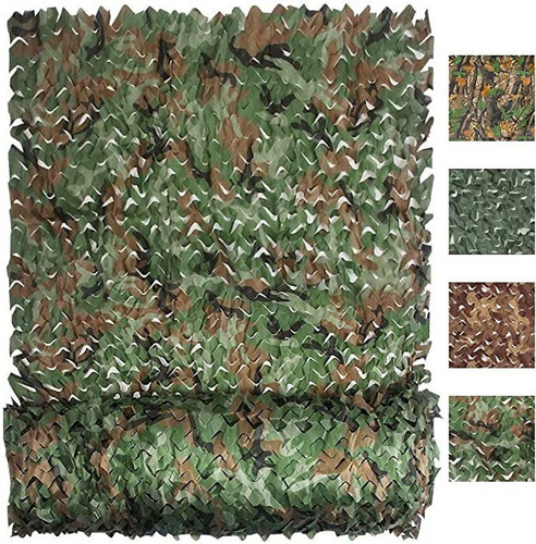 Red De Camuflaje Para Camping Bosque (1.5m X 2m)