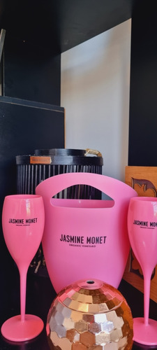 Frapera Con 2 Copas Jazmíne Monet Rosa Liso (Usado)
