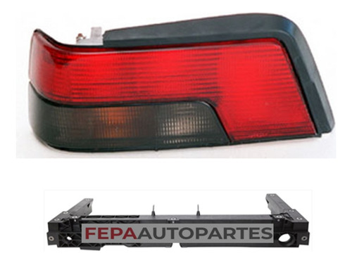 Mica Faro Giro Trasero Peugeot 405 93 /