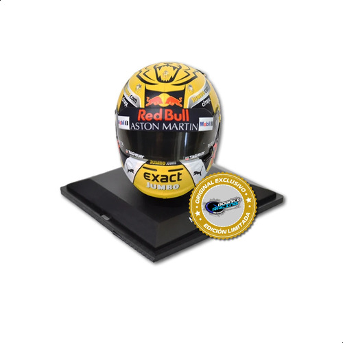 Casco F1 2018 - Max Verstappen #33 - Red Bull - Escala 1:5