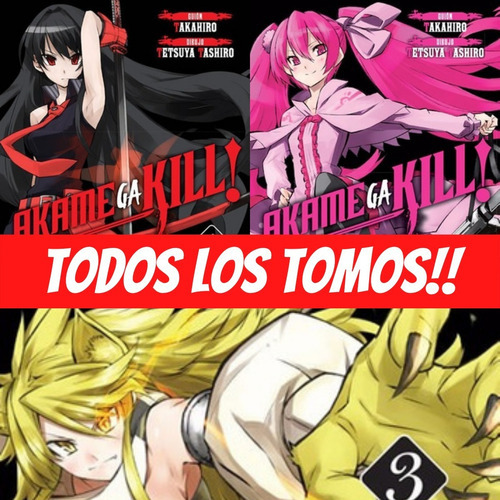 Akame Ga Kill 5, De Takahiro. Serie Akame Ga Kill Editorial Ivrea, Tapa Blanda En Español, 2016
