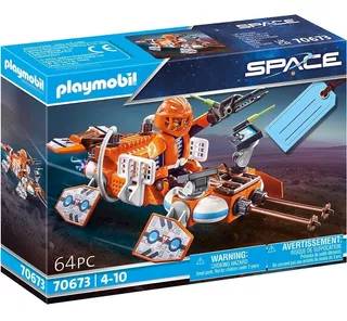 Playmobil Space 70673 Guardian Del Espacio Con Nave