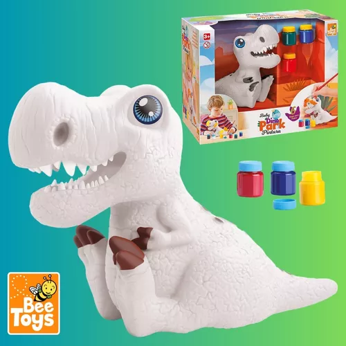 Baby Dino Park Pintura Dinossauro - Brinquedos Sensoriais - Nina Brinca -  Brinquedos Educativos e Jogos Pedagógicos