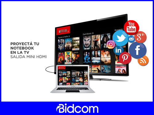 Notebook Gadnic Cloudbook Intel 4gb Windows 10 + Accesorios Color Gris