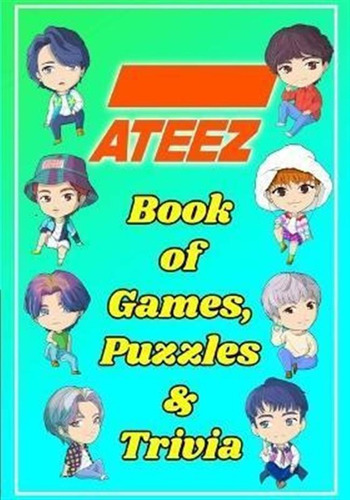 Libro Ateez Book Of Games, Puzzles And Trivia : The Ultim...