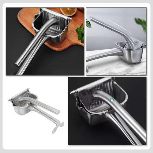 Exprimidor Manual De Cítricos De Acero Inoxidable Para Sandí
