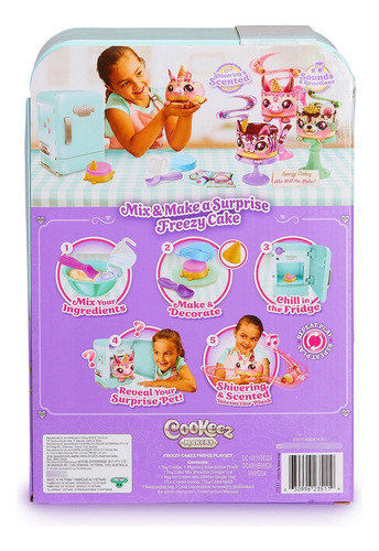 Peluche Interactivo Freezy Cakez Mezcla Y Decora Tu Amigo