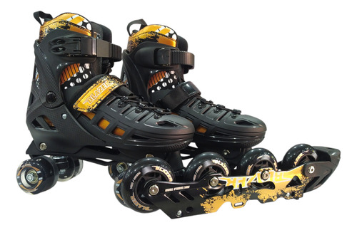 Patines 2 En 1 Ajustables Blazer