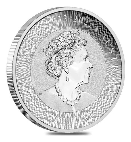 Moneda Canguro Australia 1 Onza Plata Pura 9999 Perth Mint