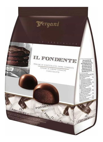 Bombones Italianos Vergani Il Fondente 180g