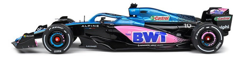 F1 Alpine A523 Presentation Version 2023 1:18 Solido Azul