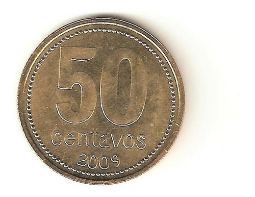 Moneda Argentina 50 Centavos 2009
