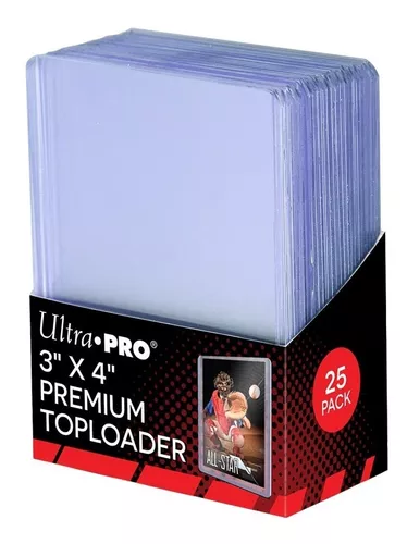 Ultra Pro Toploader Premium Super Claro X 25 Unidades