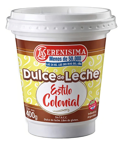 Dulce Leche La Serenisima Colonial 400gr